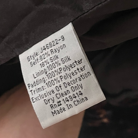 NWT! JOHNNY WAS - Junia Velvet Quilted Bomber Embroidered Leopard Jacket Size S - Picture 12 of 13